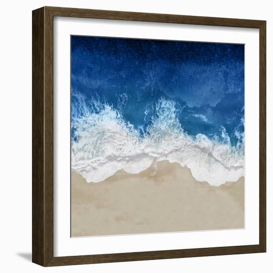 Indigo Ocean Waves IV-Maggie Olsen-Framed Art Print