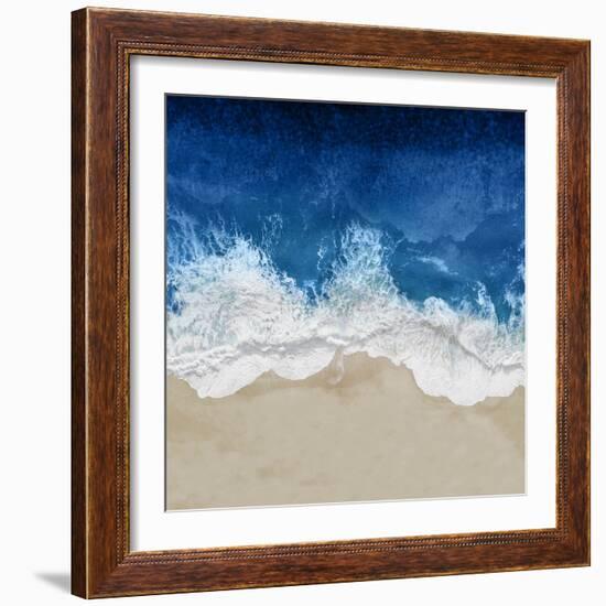 Indigo Ocean Waves IV-Maggie Olsen-Framed Art Print