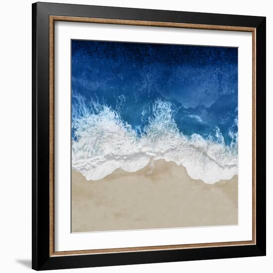 Indigo Ocean Waves IV-Maggie Olsen-Framed Art Print