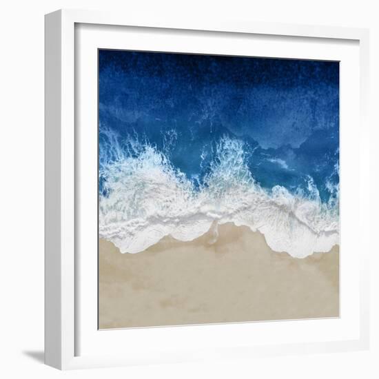 Indigo Ocean Waves IV-Maggie Olsen-Framed Art Print