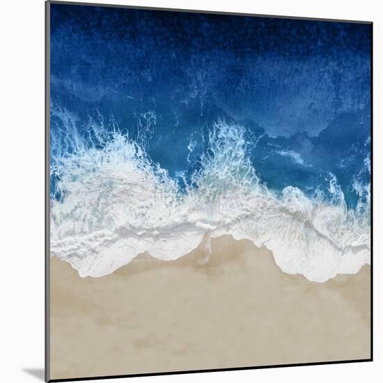 Indigo Ocean Waves IV-Maggie Olsen-Mounted Art Print