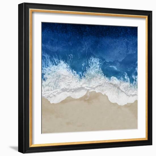 Indigo Ocean Waves IV-Maggie Olsen-Framed Art Print