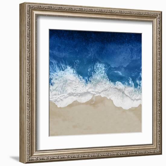 Indigo Ocean Waves IV-Maggie Olsen-Framed Art Print