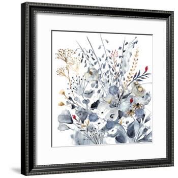 Indigo & Ochre I-Victoria Borges-Framed Premium Giclee Print