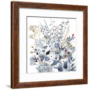 Indigo & Ochre I-Victoria Borges-Framed Premium Giclee Print