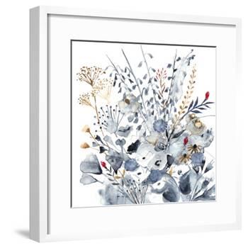 Indigo & Ochre I-Victoria Borges-Framed Premium Giclee Print