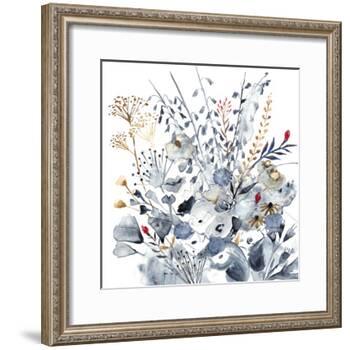 Indigo & Ochre I-Victoria Borges-Framed Premium Giclee Print