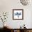 Indigo Orchid-Albert Koetsier-Framed Art Print displayed on a wall