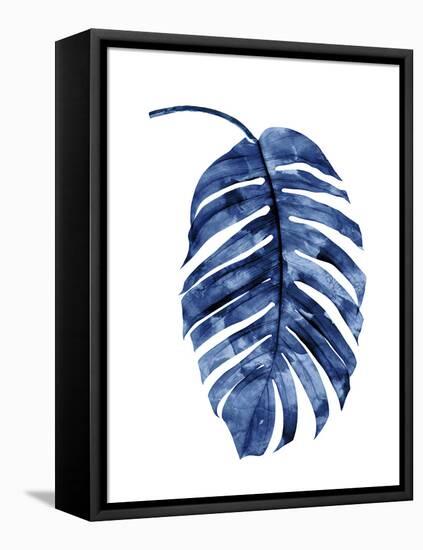 Indigo Palm II-Melonie Miller-Framed Stretched Canvas