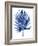 Indigo Palm IV-Melonie Miller-Framed Art Print