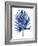 Indigo Palm IV-Melonie Miller-Framed Art Print