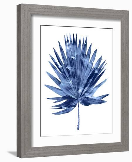 Indigo Palm IV-Melonie Miller-Framed Art Print