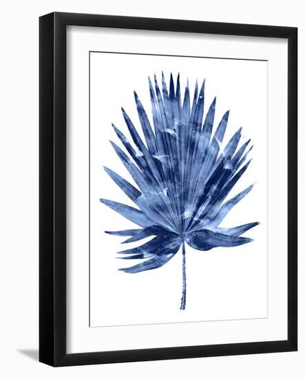 Indigo Palm IV-Melonie Miller-Framed Art Print