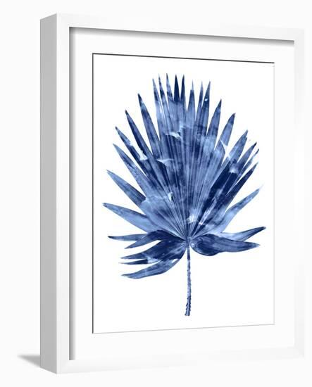 Indigo Palm IV-Melonie Miller-Framed Art Print