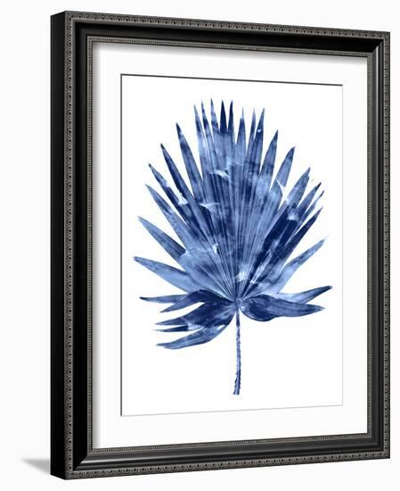 Indigo Palm IV-Melonie Miller-Framed Art Print