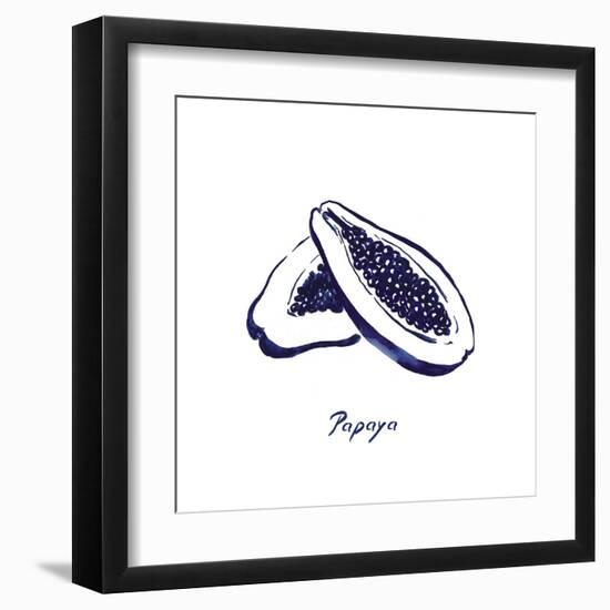 Indigo Papaya-Aimee Wilson-Framed Art Print