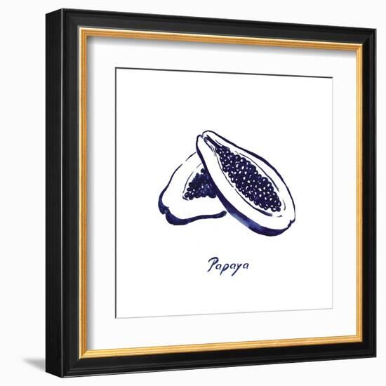 Indigo Papaya-Aimee Wilson-Framed Art Print