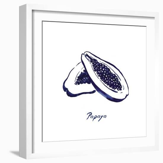 Indigo Papaya-Aimee Wilson-Framed Art Print