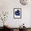 Indigo Petal I-PI Studio-Framed Art Print displayed on a wall