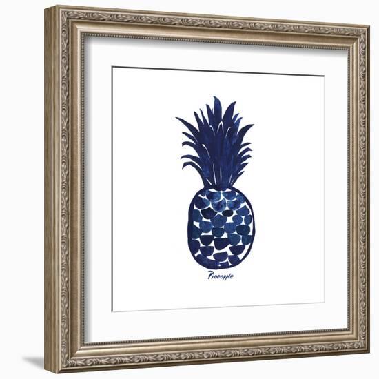 Indigo Pineapple-Aimee Wilson-Framed Art Print