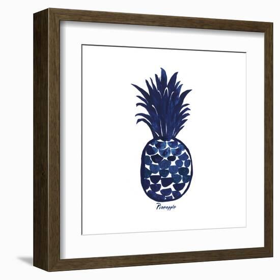 Indigo Pineapple-Aimee Wilson-Framed Art Print