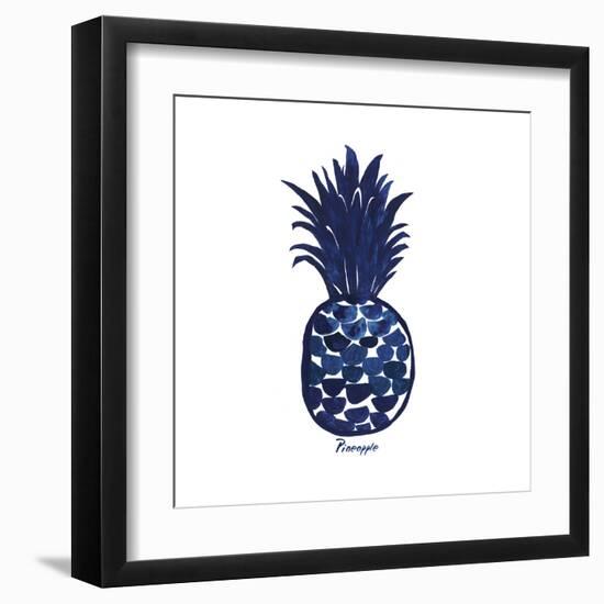 Indigo Pineapple-Aimee Wilson-Framed Art Print