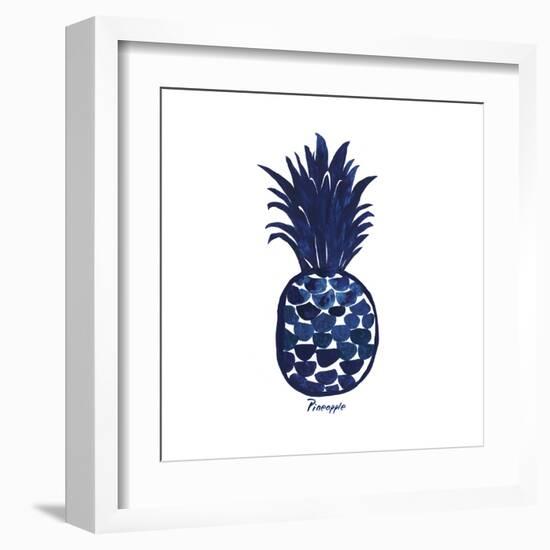 Indigo Pineapple-Aimee Wilson-Framed Art Print