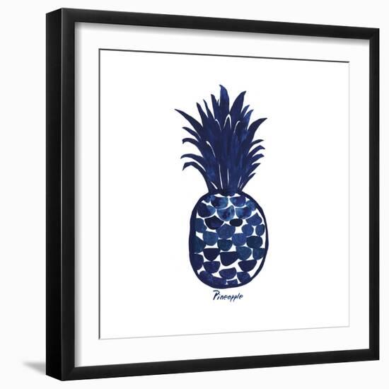 Indigo Pineapple-Aimee Wilson-Framed Art Print