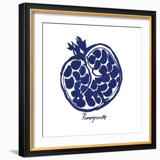 Indigo Pomegranate-Aimee Wilson-Framed Premium Giclee Print