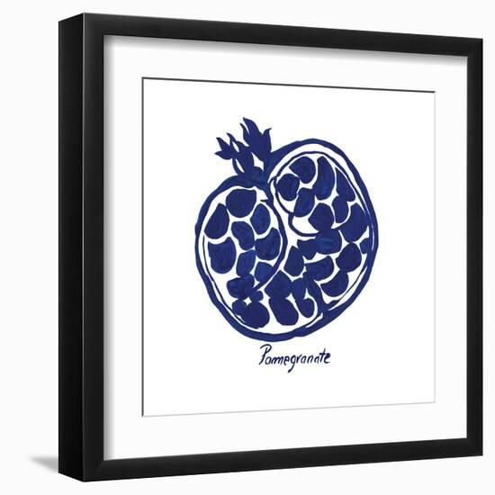 Indigo Pomegranate-Aimee Wilson-Framed Art Print