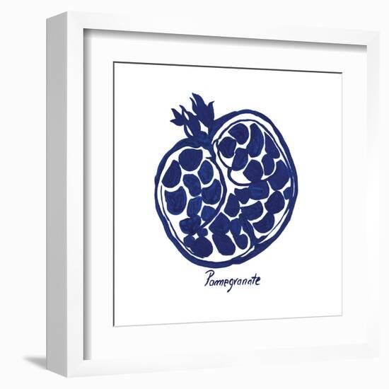 Indigo Pomegranate-Aimee Wilson-Framed Art Print