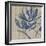 Indigo Poppy-Chariklia Zarris-Framed Premium Giclee Print