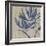 Indigo Poppy-Chariklia Zarris-Framed Art Print