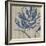 Indigo Poppy-Chariklia Zarris-Framed Art Print