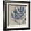 Indigo Poppy-Chariklia Zarris-Framed Art Print