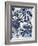 Indigo Porcelain II-Chariklia Zarris-Framed Art Print