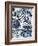 Indigo Porcelain II-Chariklia Zarris-Framed Art Print