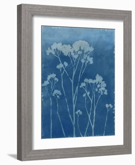 Indigo Print I-Megan Meagher-Framed Art Print