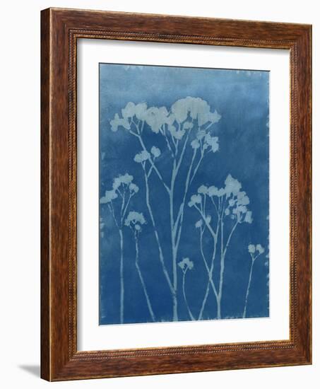 Indigo Print I-Megan Meagher-Framed Art Print