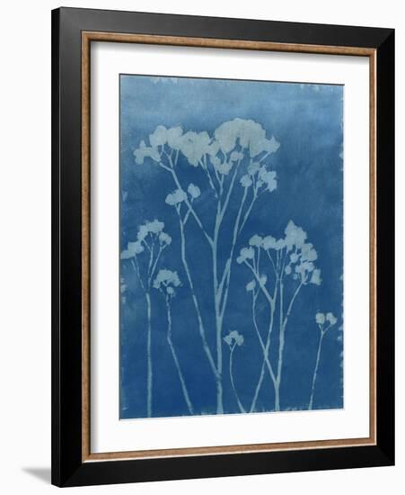 Indigo Print I-Megan Meagher-Framed Art Print