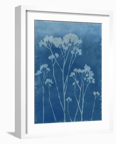 Indigo Print I-Megan Meagher-Framed Art Print