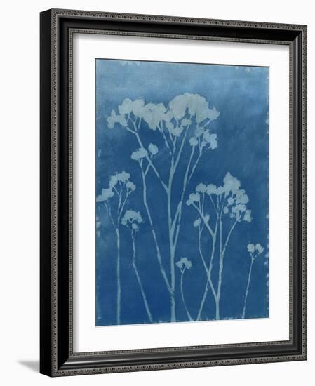 Indigo Print I-Megan Meagher-Framed Art Print