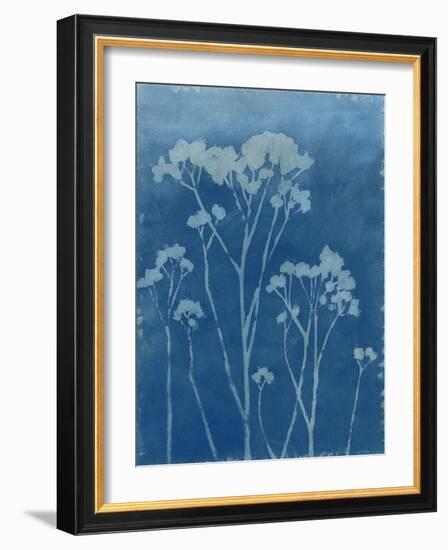 Indigo Print I-Megan Meagher-Framed Art Print