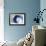 Indigo Rings-null-Framed Art Print displayed on a wall
