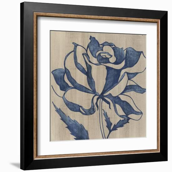 Indigo Rose-Chariklia Zarris-Framed Art Print