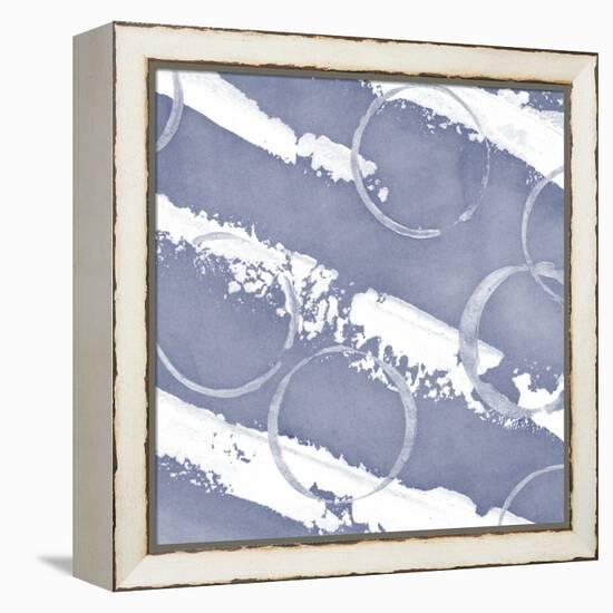 Indigo Rule III-Megan Meagher-Framed Stretched Canvas