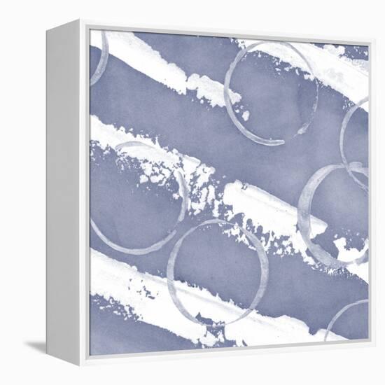 Indigo Rule III-Megan Meagher-Framed Stretched Canvas