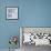 Indigo Rule IX-Megan Meagher-Framed Art Print displayed on a wall