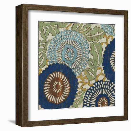 Indigo Sakura II-Chariklia Zarris-Framed Art Print