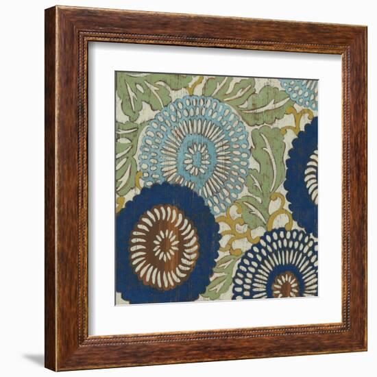 Indigo Sakura II-Chariklia Zarris-Framed Art Print